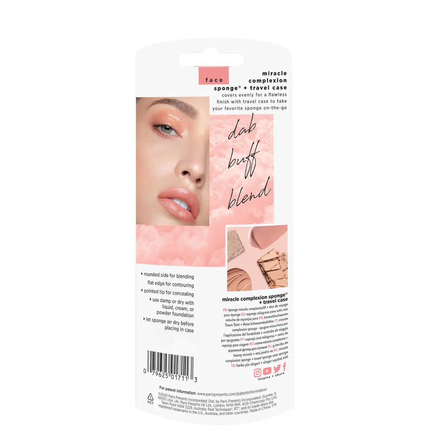 REAL TECHNIQUES | MIRACLE COMPLEXION SPONGE AND CASE