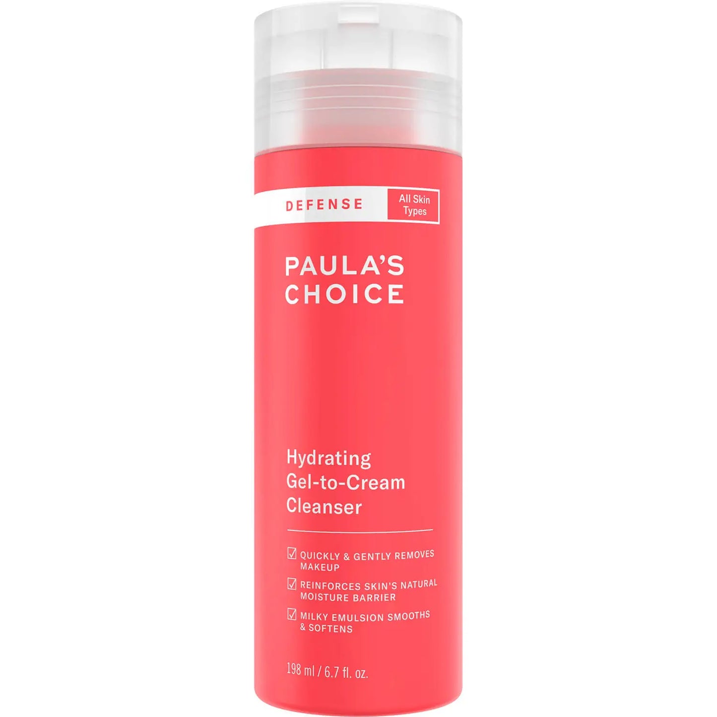 PAULA'S CHOICE | DEFENSE HYDRATING GEL-TO-CREAM CLEANSER
