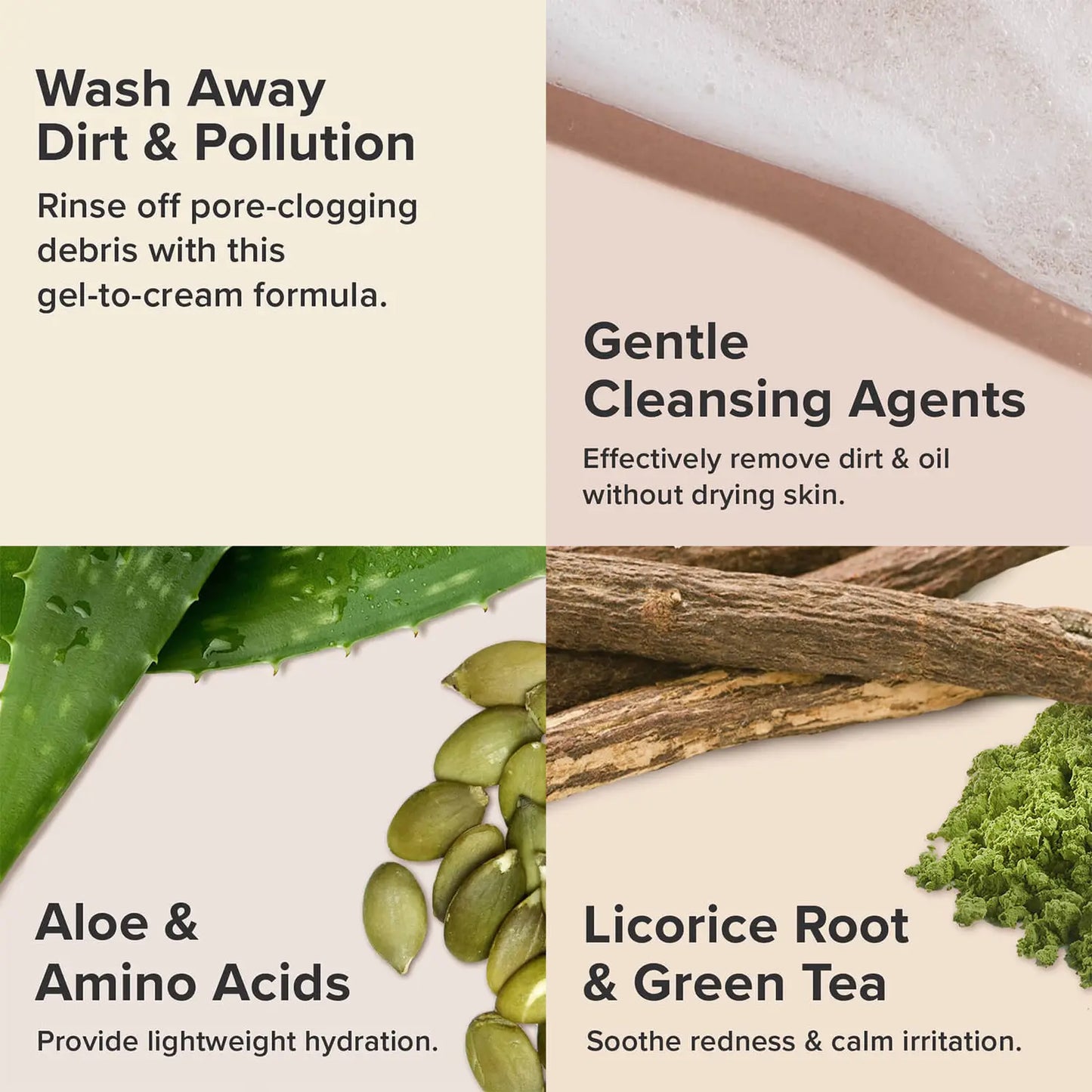 PAULA'S CHOICE | DEFENSE HYDRATING GEL-TO-CREAM CLEANSER