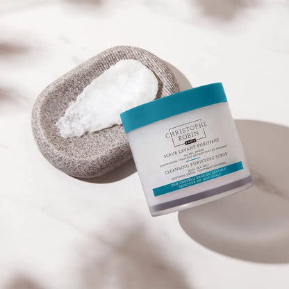 CHRISTOPHE ROBIN | CLEANSING PURIFYING SCRUB WITH SEA SALT