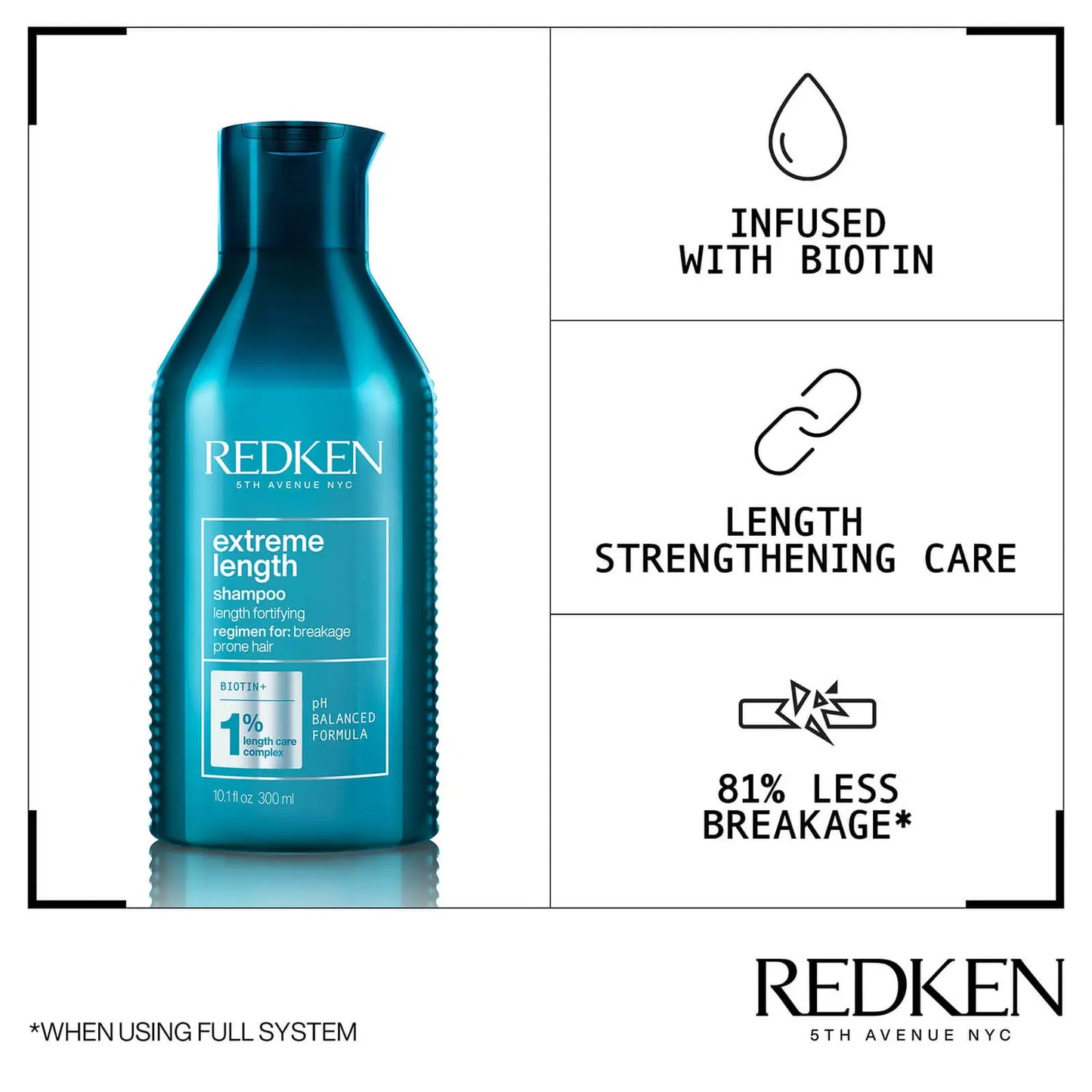 REDKEN | EXTREME LENGTH SHAMPOO