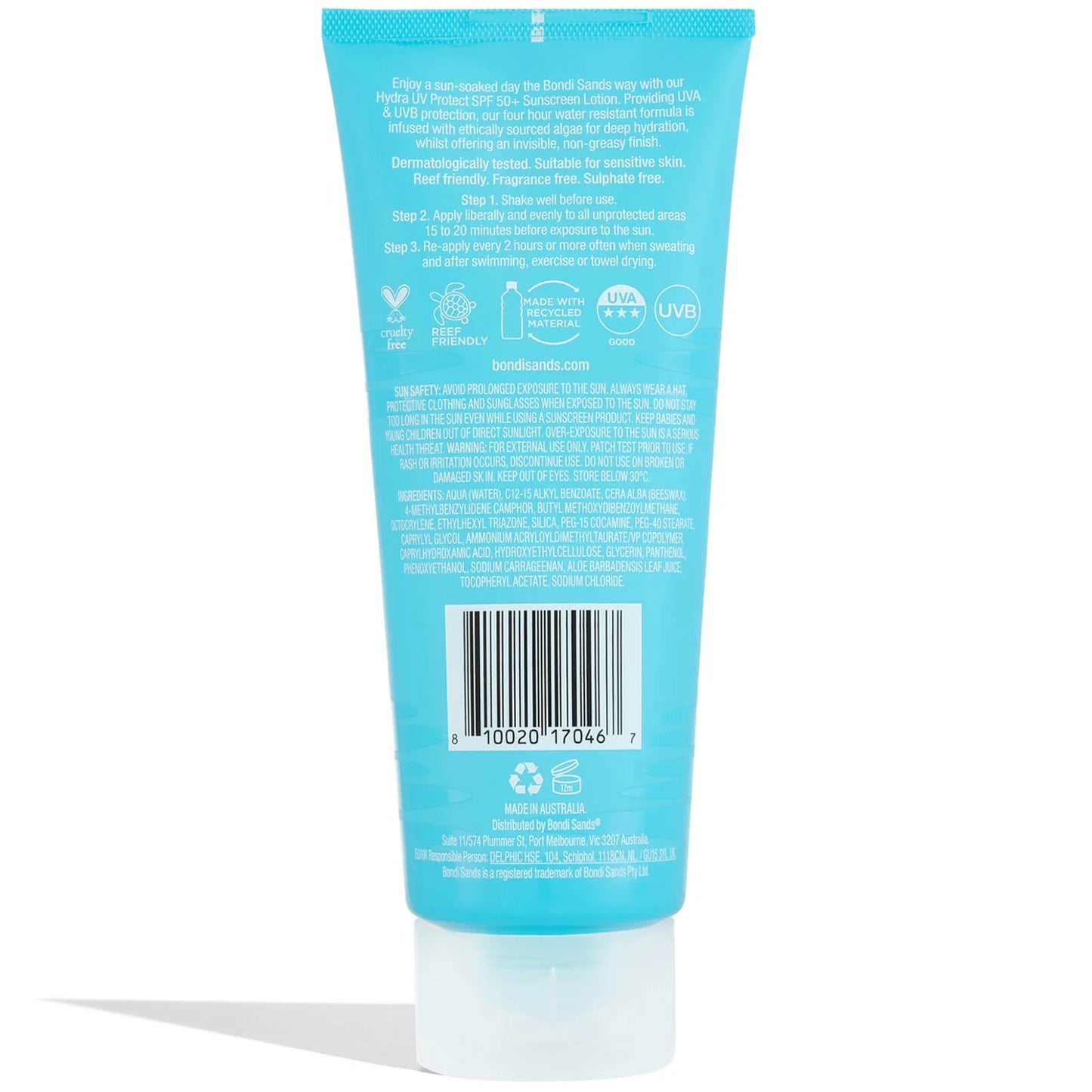 BONDI SANDS | HYDRA UV PROTECT SPF50+ BODY LOTION