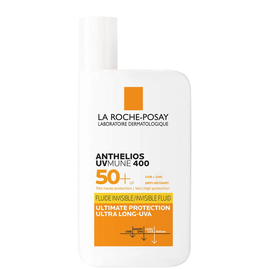 LA ROCHE-POSAY | ANTHELIOS UVMUNE 400 INVISIBLE FLUID SPF50+ SUN CREAM
