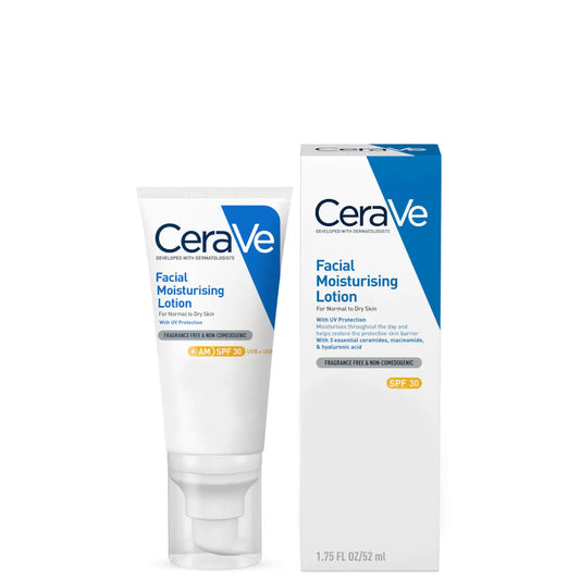 CERAVE | FACIAL MOISTURISING LOTION SPF30 WITH CERAMIDES FOR NORMAL TO DRY SKIN