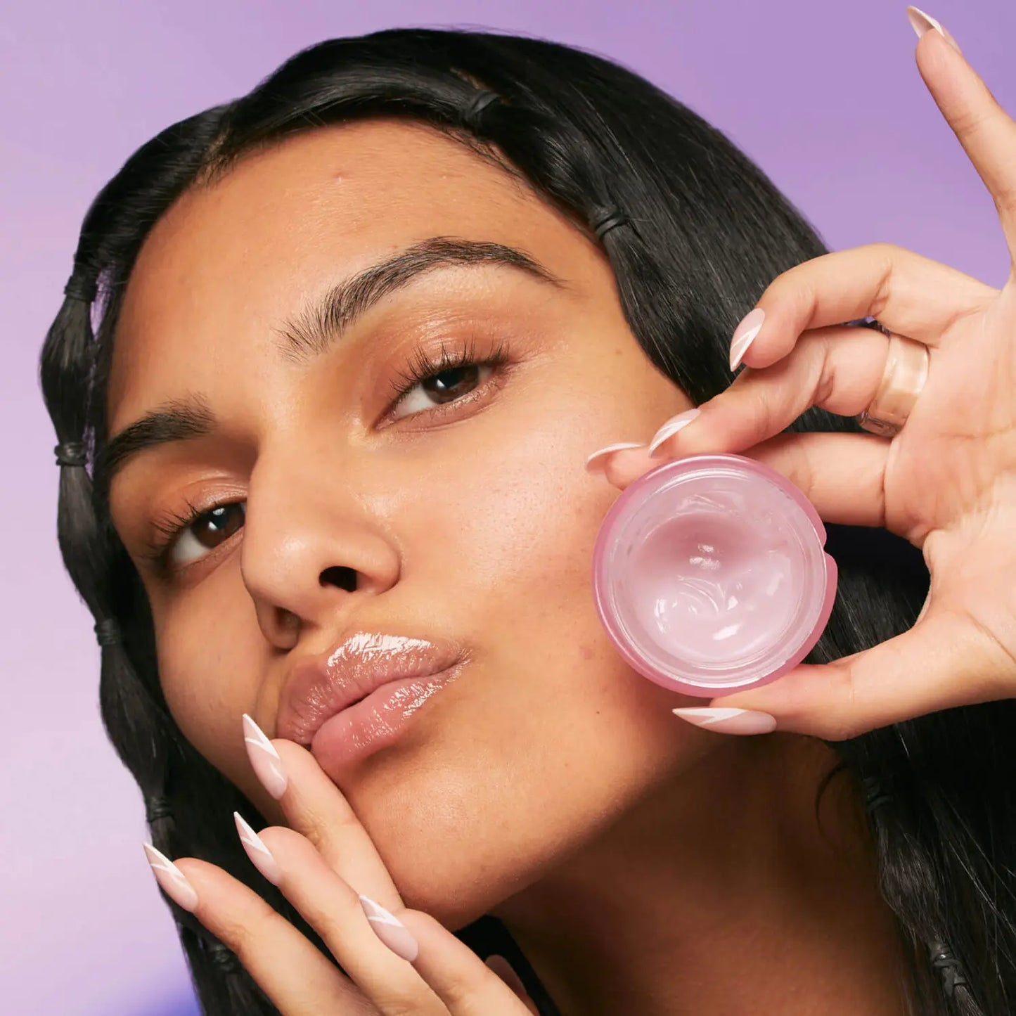 GLOW RECIPE | PLUM PLUMP HYALURONIC GLOSS BALM