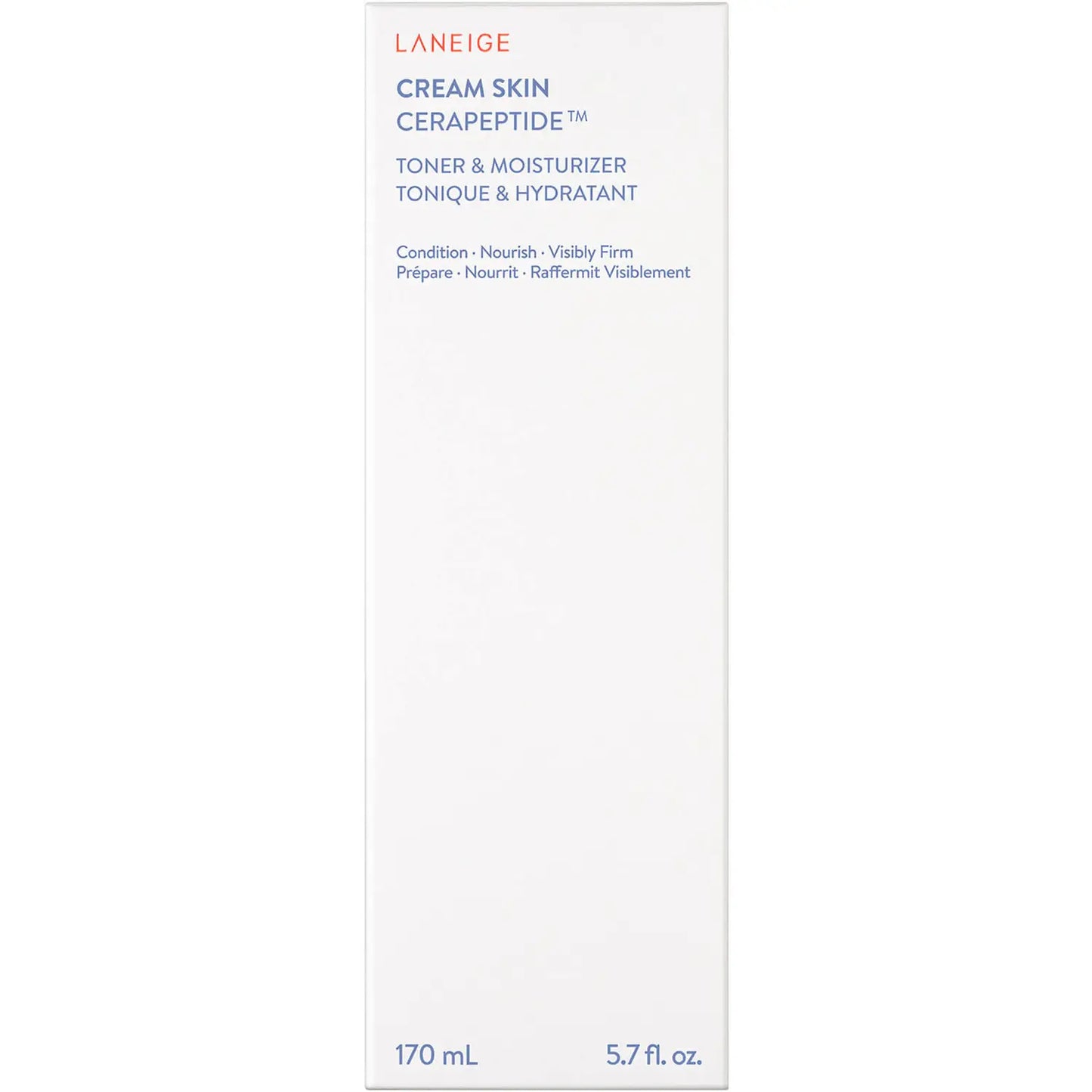 LANEIGE | CREAM SKIN CERAPEPTIDE TONER AND MOISTURISER