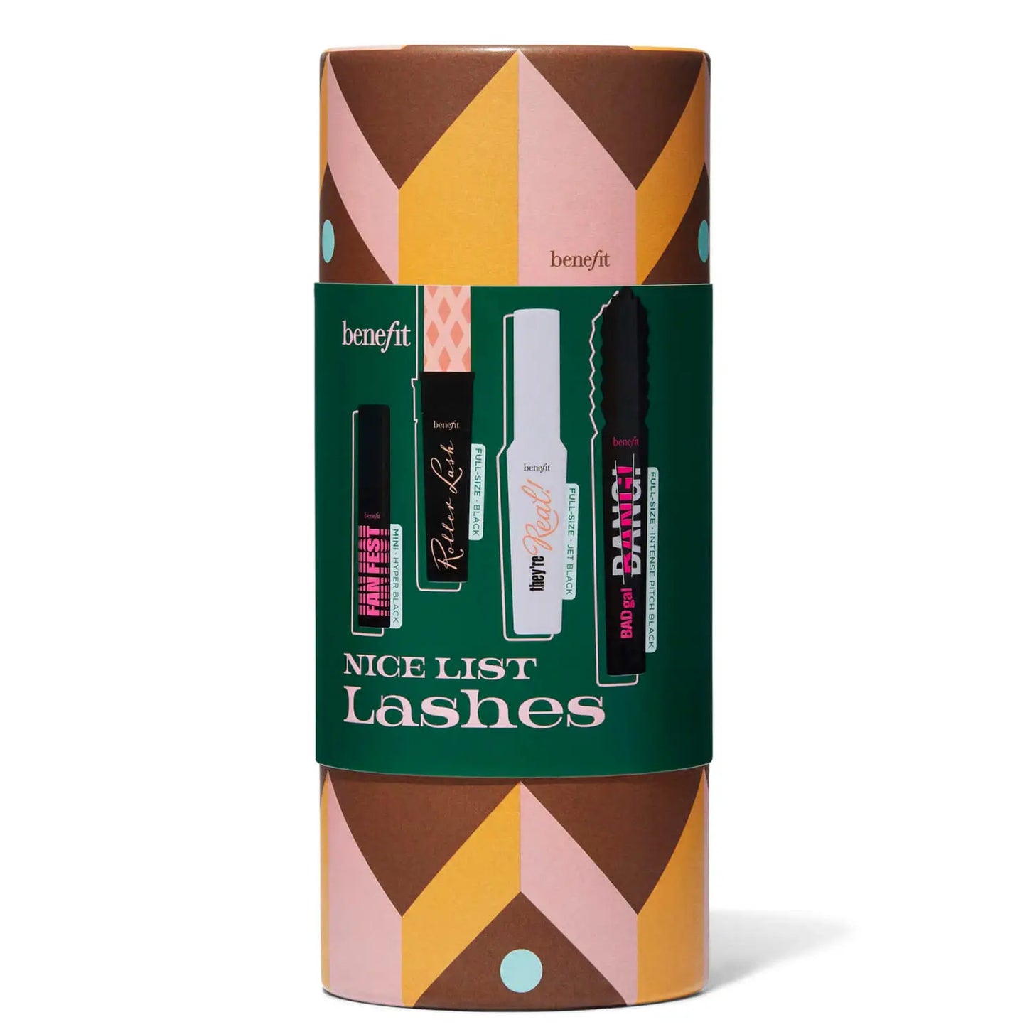 BENEFIT | NICE LIST LASHES BADGAL BANG, ROLLER LASH, THEY'RE REAL AND FAN FEST MASCARA GIFT SET