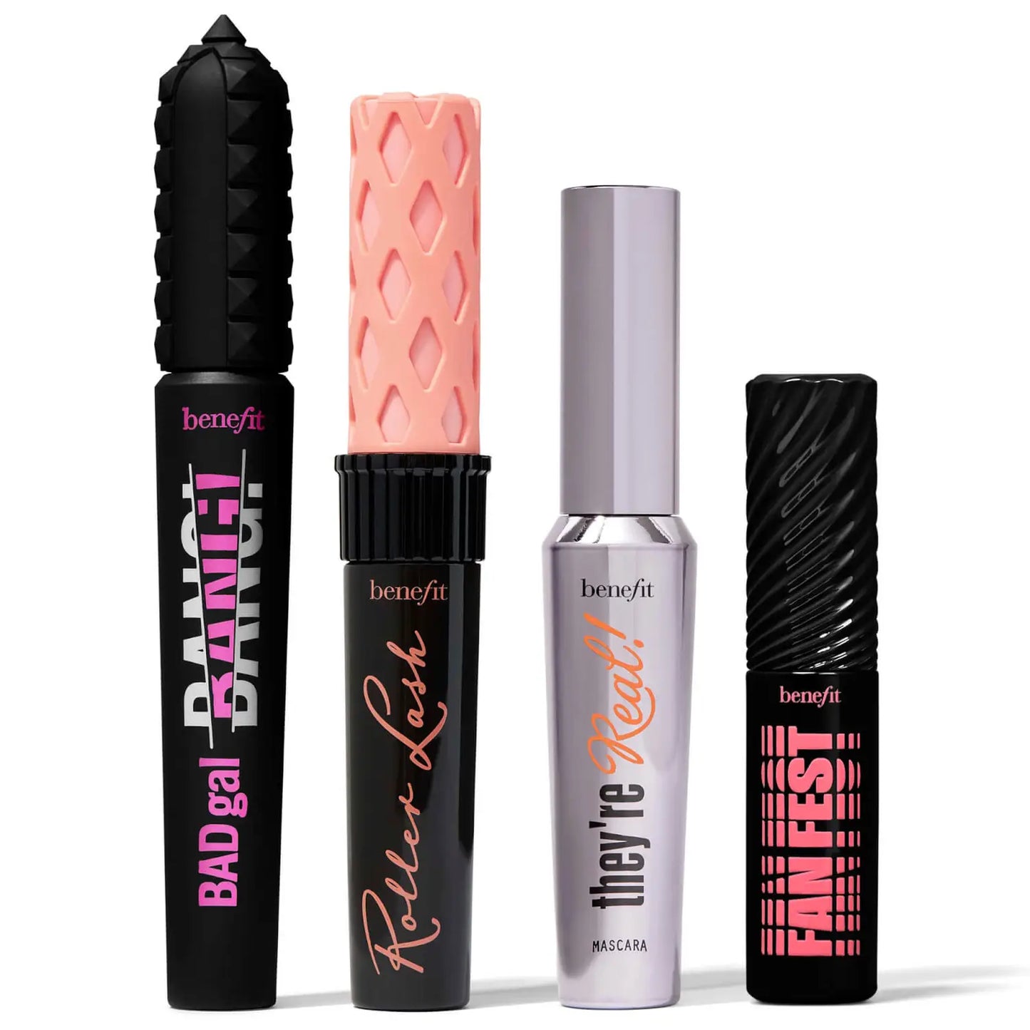 BENEFIT | NICE LIST LASHES BADGAL BANG, ROLLER LASH, THEY'RE REAL AND FAN FEST MASCARA GIFT SET