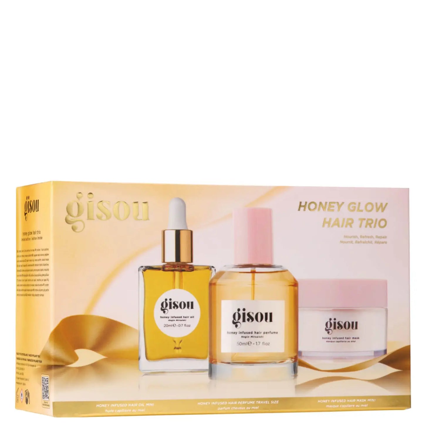 GISOU | HONEY GLOW HAIR TRIO