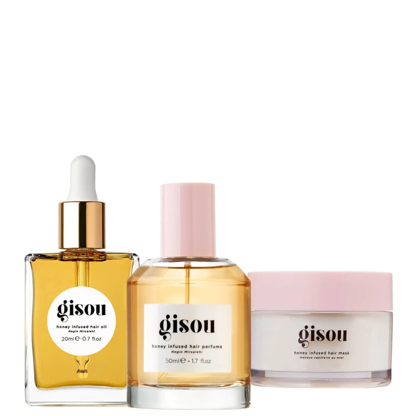 GISOU | HONEY GLOW HAIR TRIO