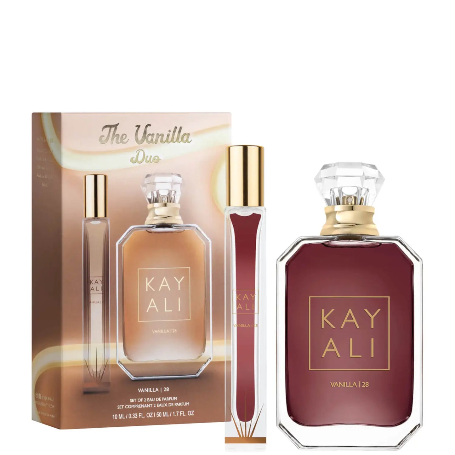 HUDA BEAUTY | KAYALI THE VANILLA DUO SET