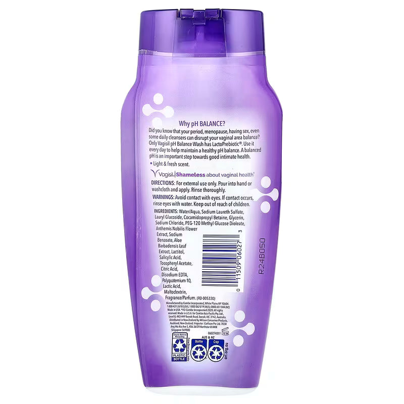 VAGISIL | PH BALANCE DAILY INTIMATE WASH