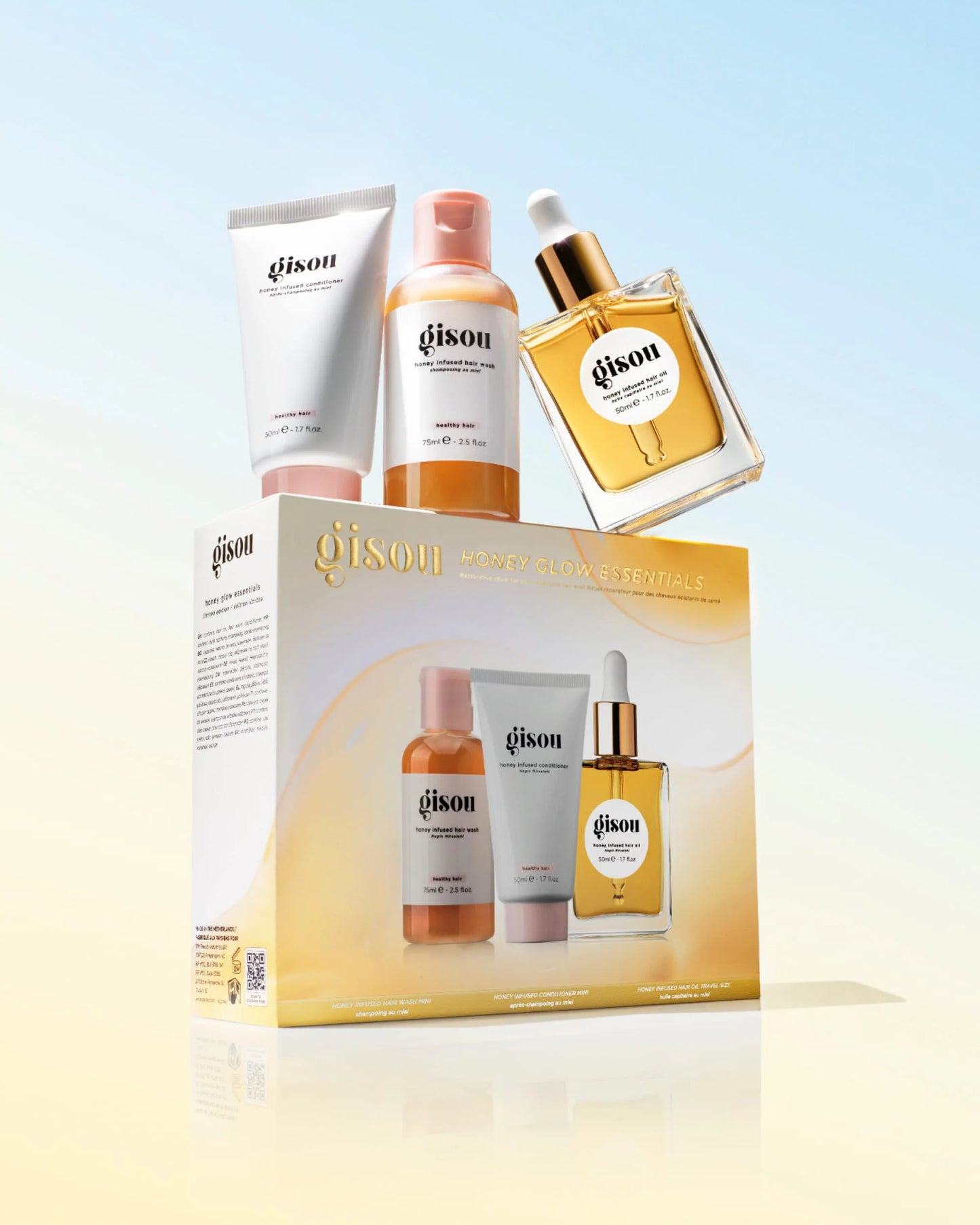 GISOU | HONEY GLOW ESSENTIALS SET