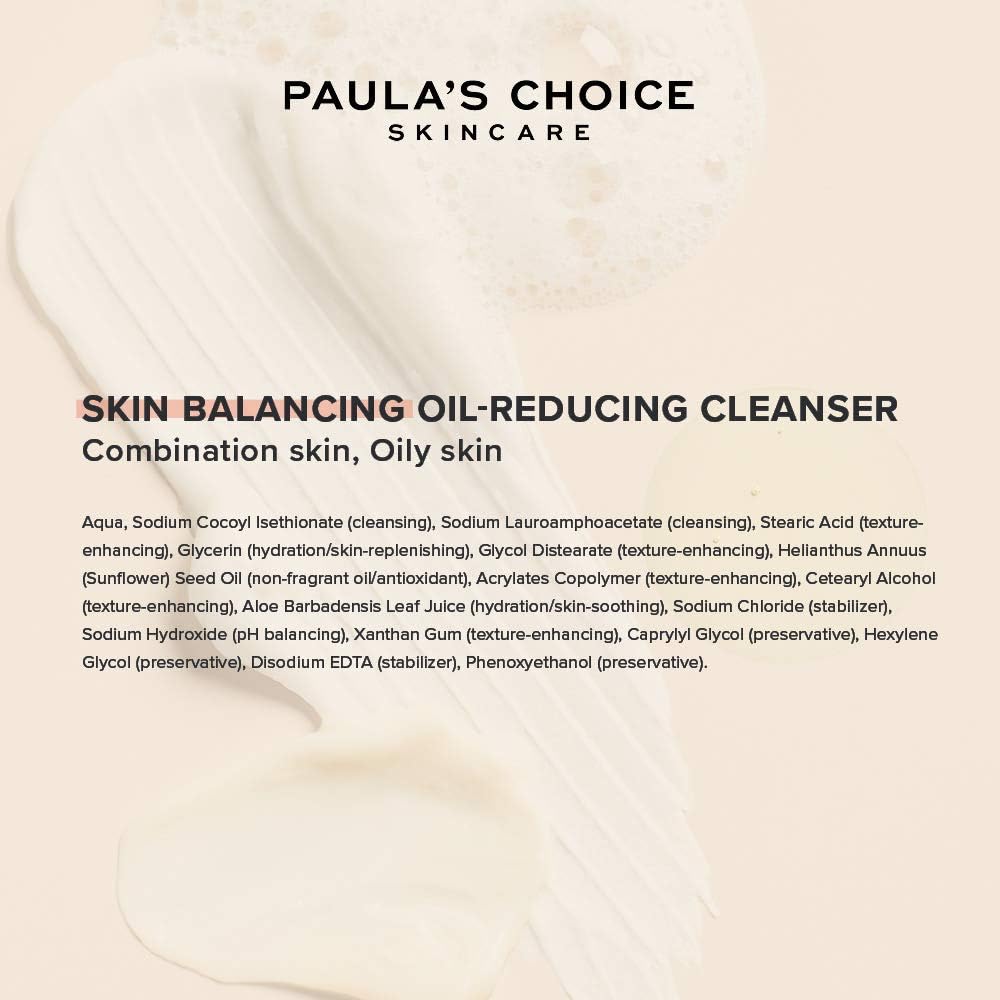 PAULA'S CHOICE | SKIN BALANCING OIL REDUCING CLEANSER