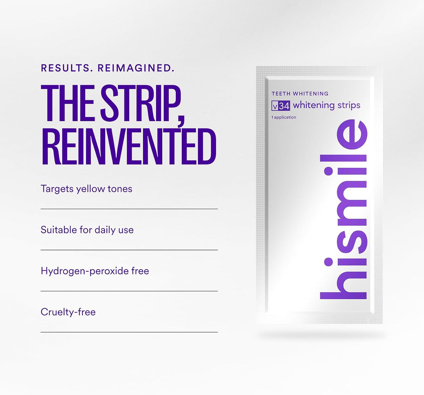 HISMILE | V34 WHITENING STRIPS