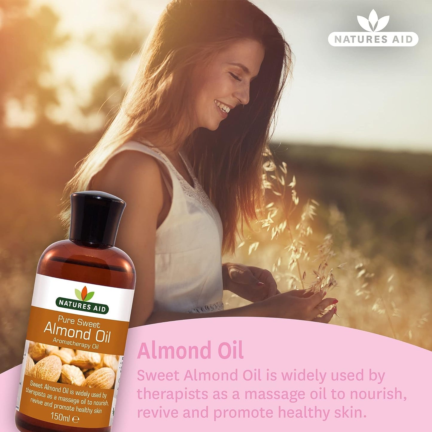 NATURES AID | ALMOND OIL