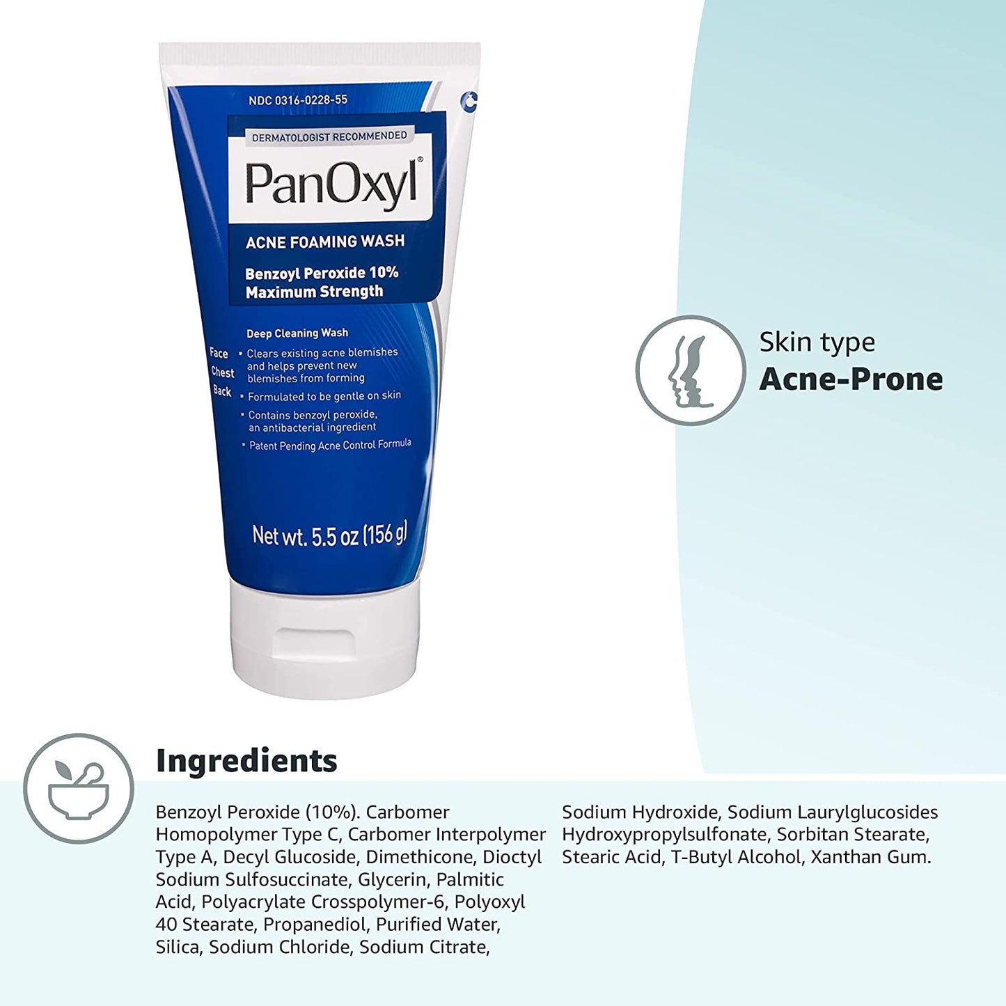 PANOXYL | ACNE FOAMING WASH