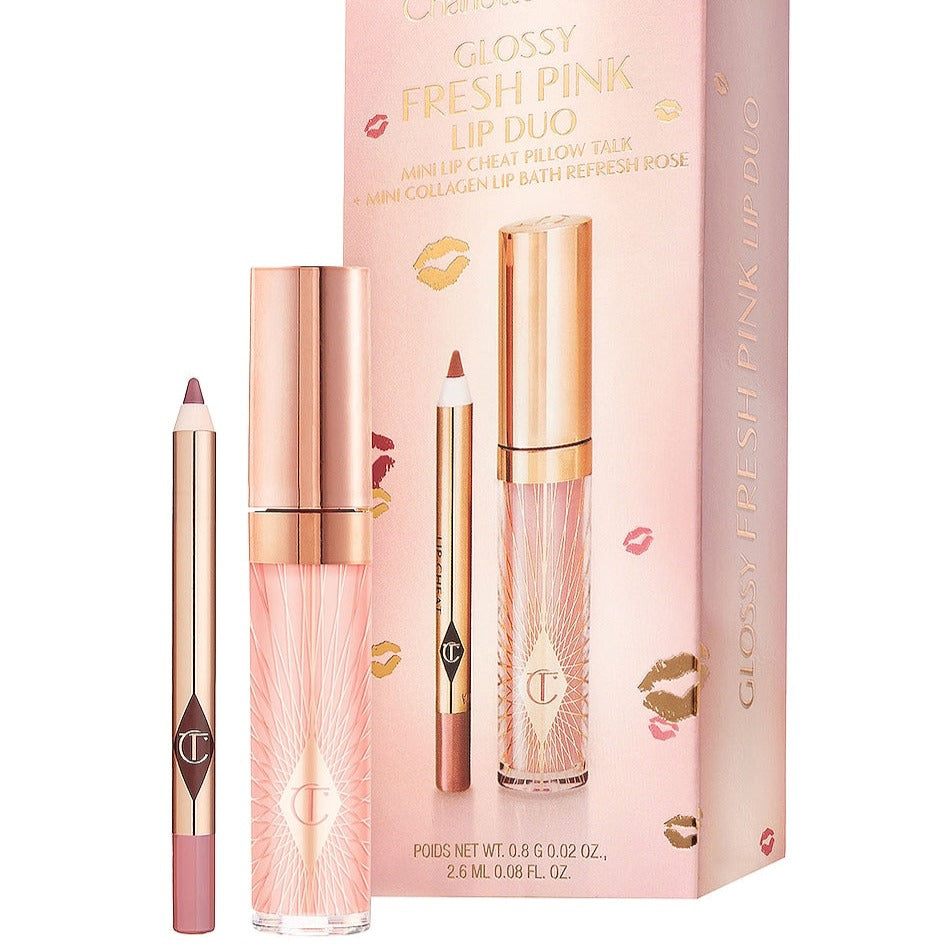 CHARLOTTE TILBURY | GLOSSY FRESH PINK LIP DUO