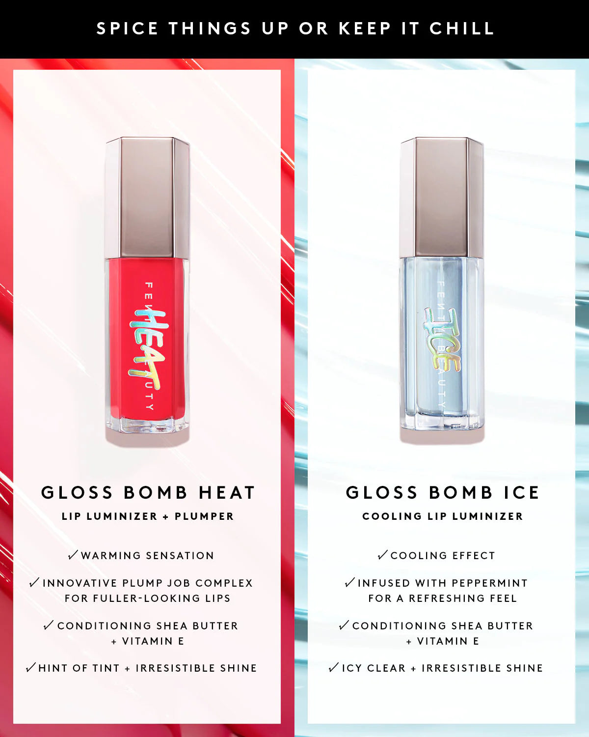 FENTY BEAUTY | GLOSSY POSSE VOLUME 6.0 FULL-SIZE GLOSS BOMB TRIO