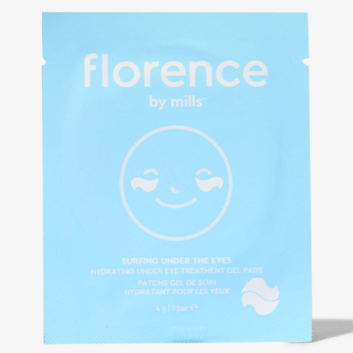 FLORENCE BY MILLS | SURFING UNDER THE EYES HYDRATING UNDER EYE TREATMENT GEL PADS