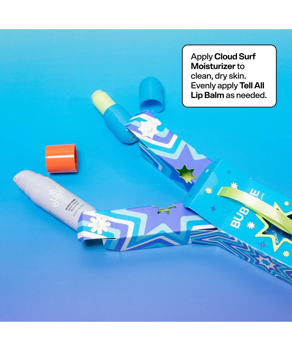 BUBBLE SKINCARE | CHILL THRILL LIPS & FACE HYDRATING SET