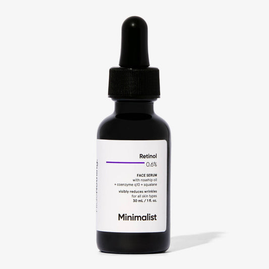 MINIMALIST | RETINOL 0.6% FACE SERUM