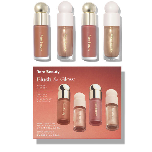 RARE BEAUTY | BLUSH & GLOW 4-PIECE MINI SET