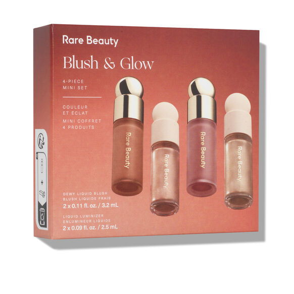 RARE BEAUTY | BLUSH & GLOW 4-PIECE MINI SET
