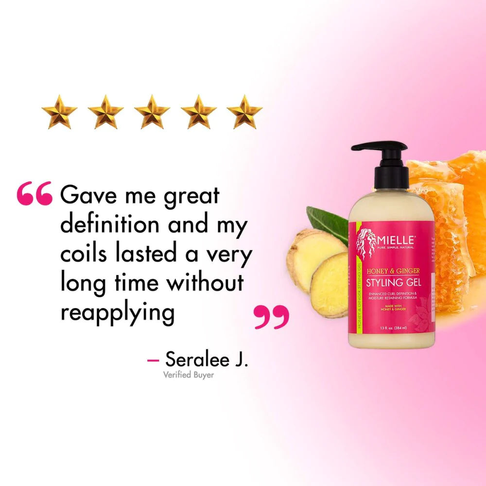 MIELLE | HONEY & GINGER STYLING GEL