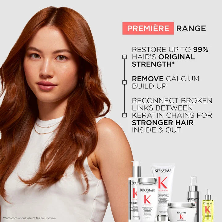KERASTASE | PREMIERE REPAIRING ANTI-FRIZZ FILLER HEAT PROTECTING HAIR SERUM FOR DAMAGED HAIR WITH PEPTIDES AND GLYCINE