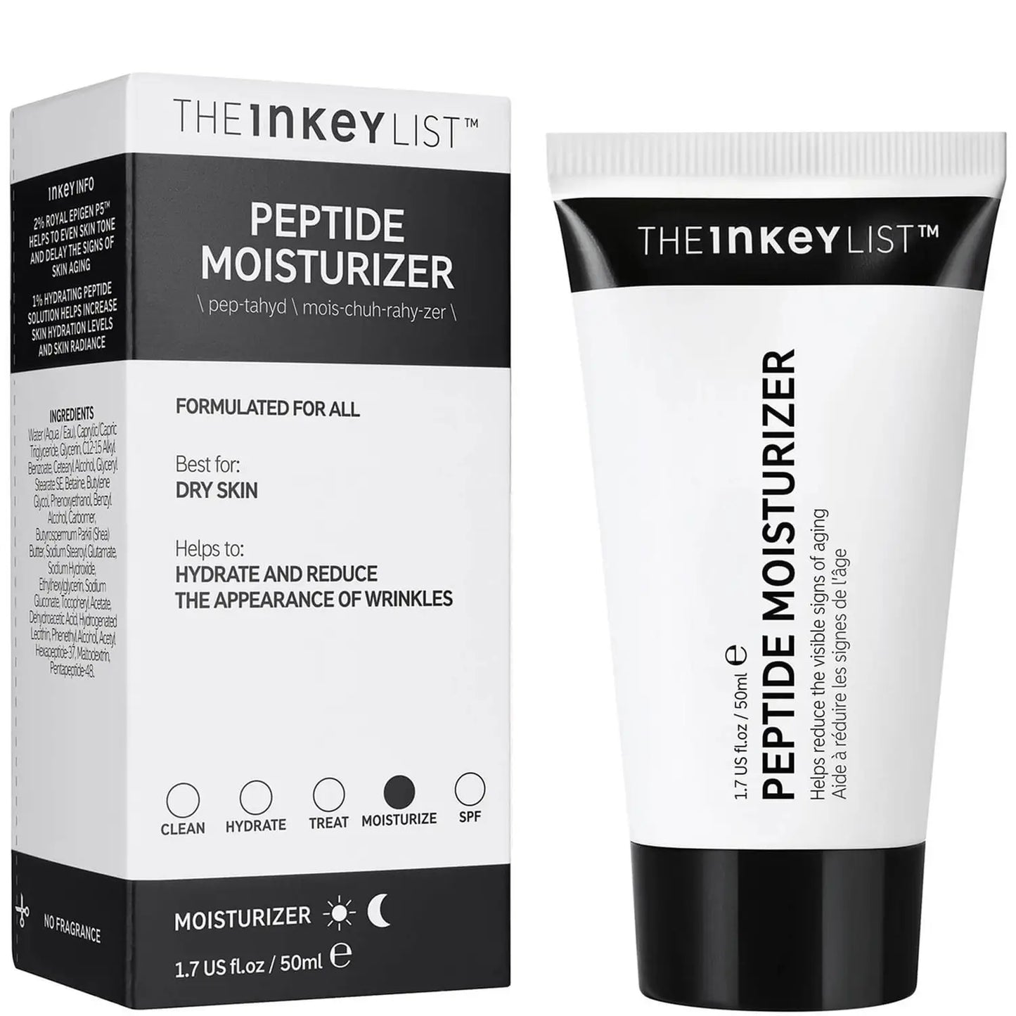 THE INKEY LIST | PEPTIDE MOISTURIZER