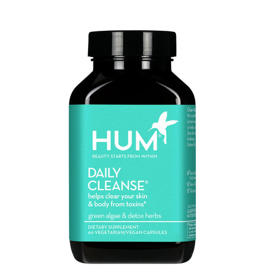 Hum Nutrition | Daily Cleanse Clear Skin and Body Detox Supplement