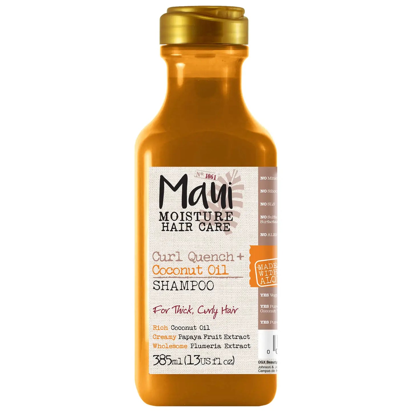 Maui Moisture | Curl Quench + Coconut Oil Shampoo