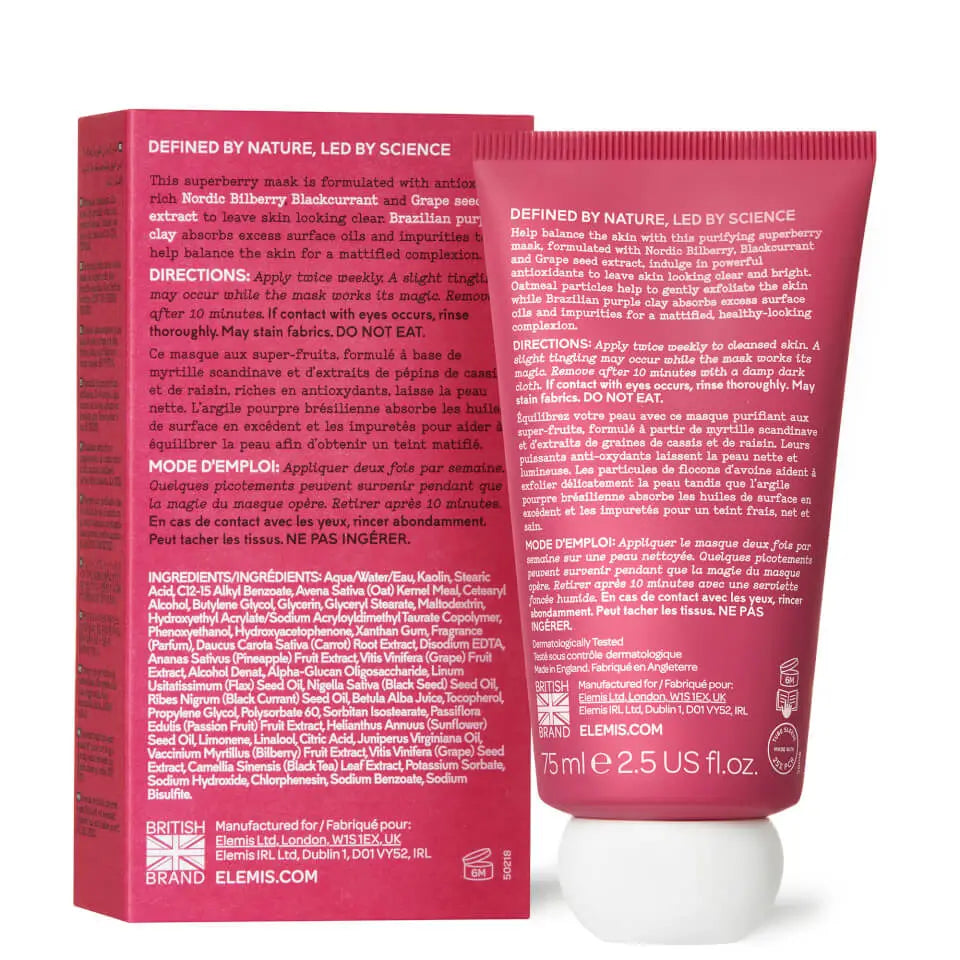 ELEMIS | Superfood Berry Boost Mask