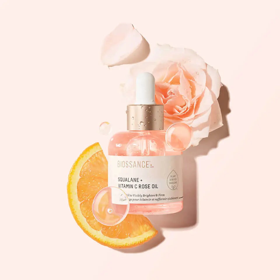 BIOSSANCE | SQUALANE + VITAMIN C ROSE OIL