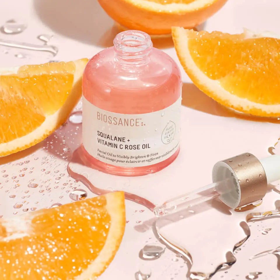 BIOSSANCE | SQUALANE + VITAMIN C ROSE OIL