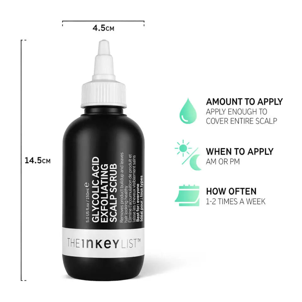 THE INKEY LIST | Glycolic Acid Exfoliating Scalp Scrub