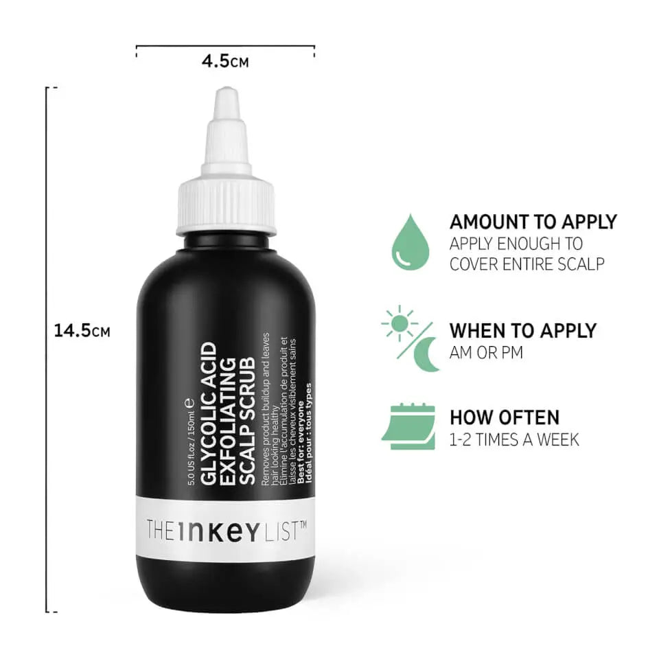 THE INKEY LIST | Glycolic Acid Exfoliating Scalp Scrub