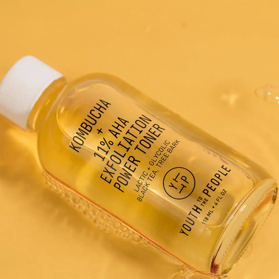 YOUTH TO THE PEOPLE | Kombucha +11% AHA Exfoliation Power Toner