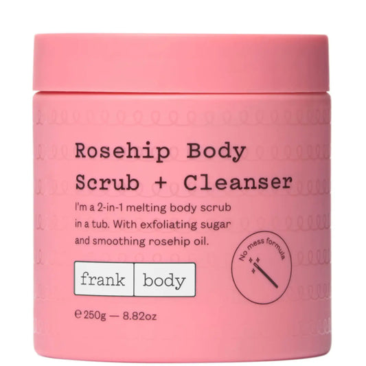 FRANK BODY | Rosehip Body Scrub and Cleanser
