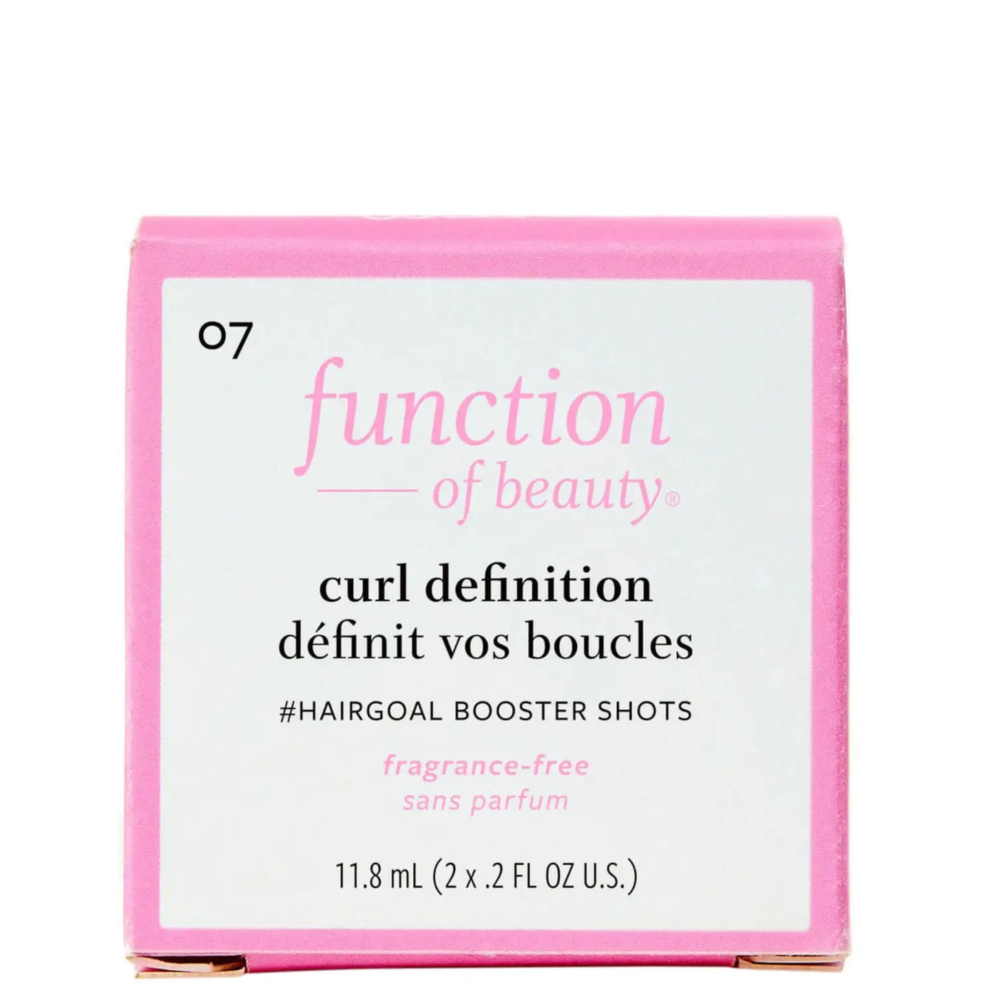 FUNCTION OF BEAUTY | CURL DEFINITION #HAIRGOAL BOOSTER SHOTS