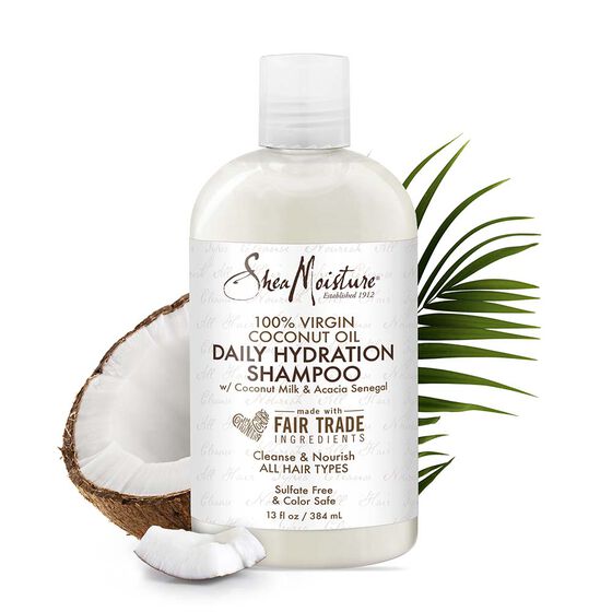 SHEA MOISTURE | 100% VIRGIN COCONUT OIL DAILY HYDRATION SHAMPOO