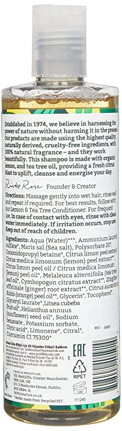 FAITH IN NATURE | Lemon & Tea Tree Shampoo