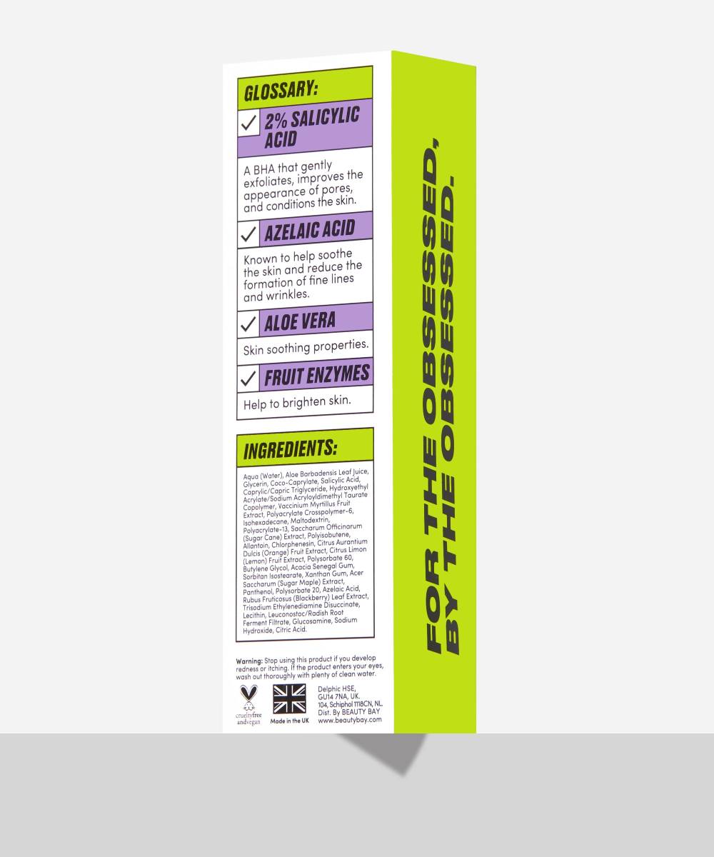 BEAUTY BAY | 2% SALICYLIC ACID & AZELAIC ACID OVERNIGHT MASK