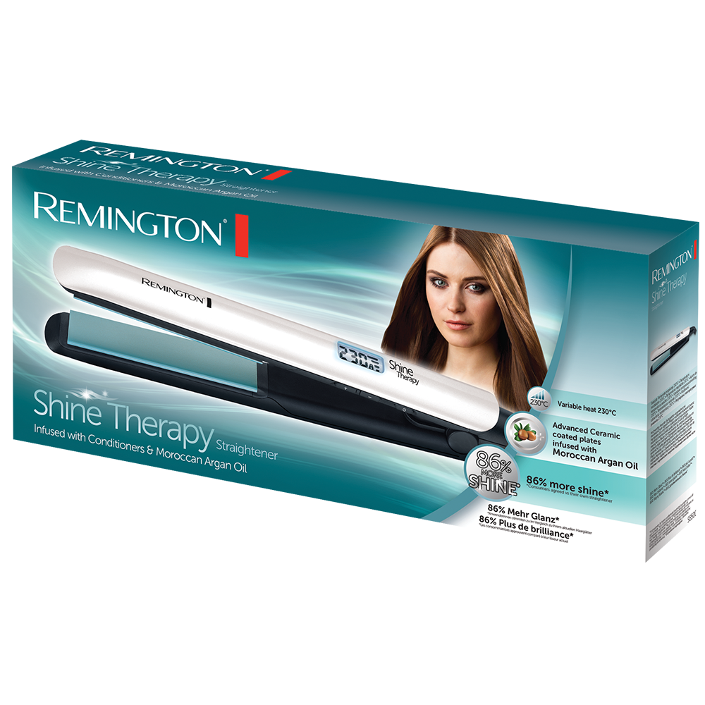 REMINGTON SHINE THERAPY STRAIGHTENER hairpharma