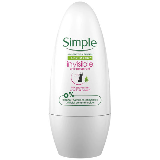 SIMPLE | Invisible Anti-perspirant Roll-On