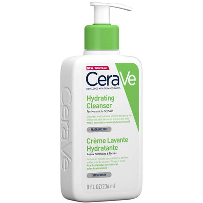 CERAVE | HYDRATING CLEANSER WITH HYALURONIC ACID FOR NORMAL TO DRY SKIN