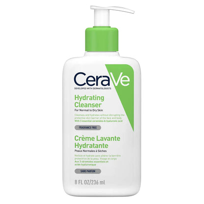 CERAVE | HYDRATING CLEANSER WITH HYALURONIC ACID FOR NORMAL TO DRY SKIN