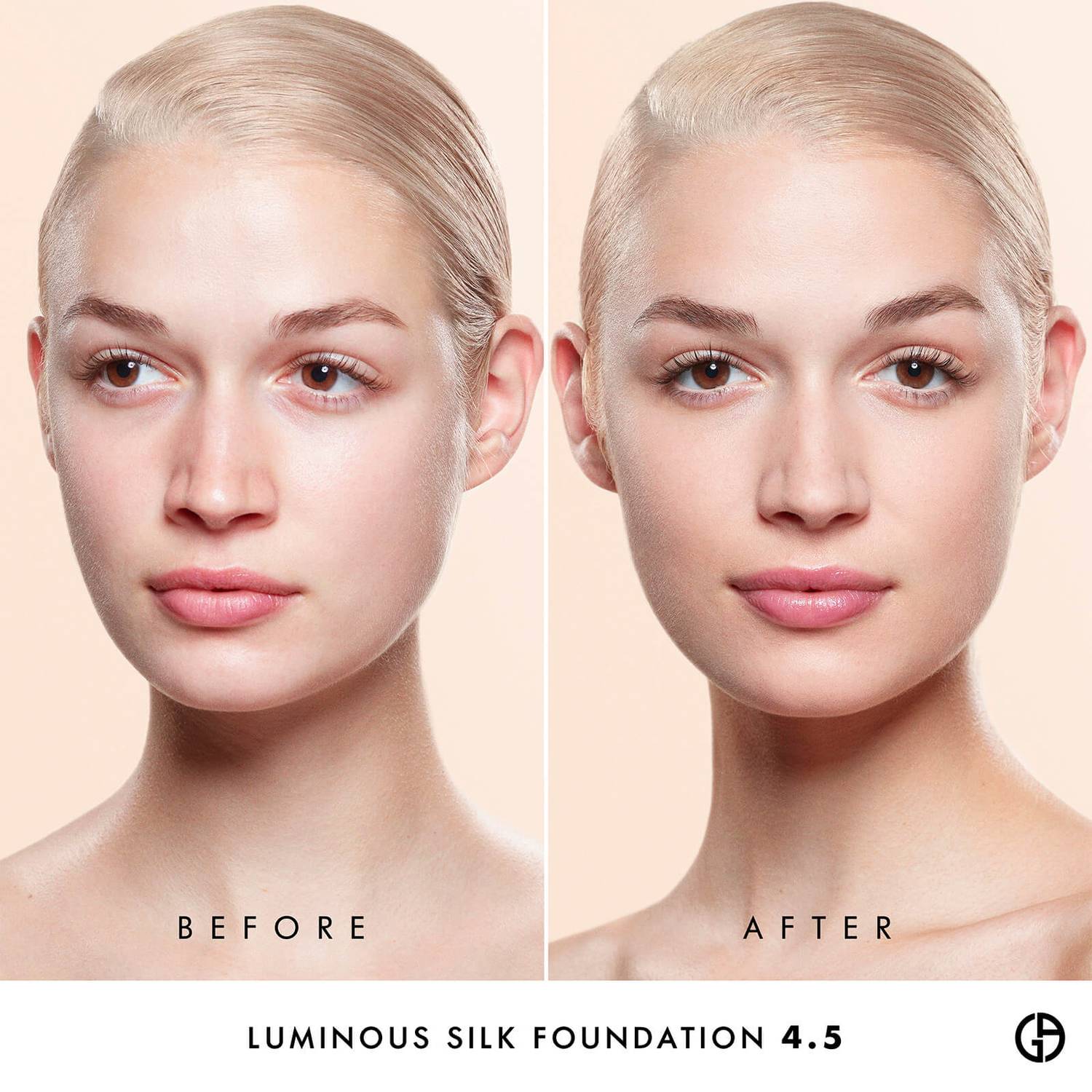 Armani luminous silk foundation hotsell before after