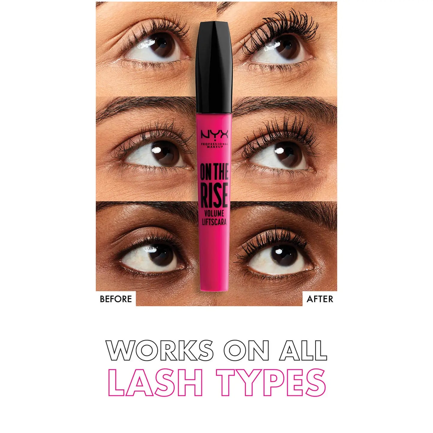 NYX PROFESSIONAL MAKEUP | ON THE RISE LIFTSCARA MASCARA